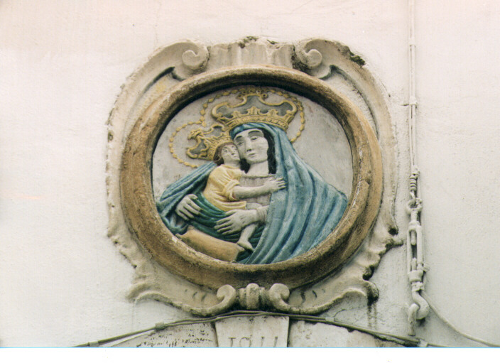 Madonna con Bambino (rilievo) - ambito pugliese (metà sec. XIX)