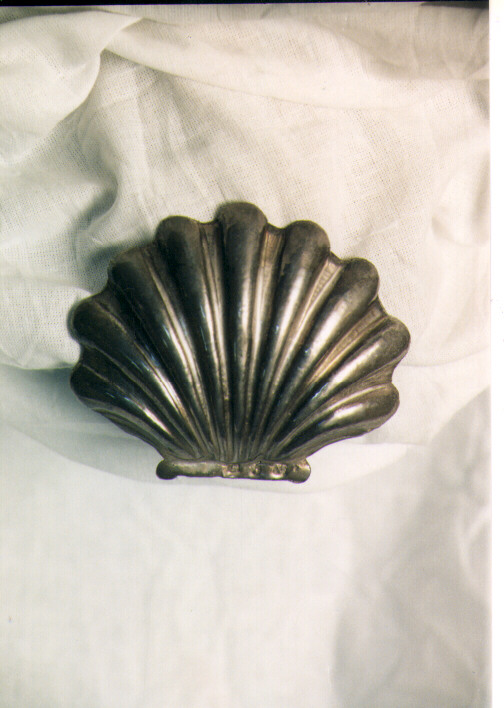 conchiglia (attributo iconografico di immagine sacra) - manifattura napoletana (sec. XIX)