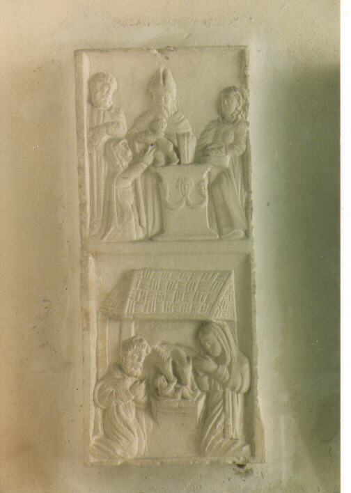 episodi del Nuovo Testamento (formella, serie) - ambito Italia meridionale (seconda metà sec. XVI)