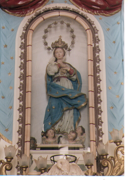 Immacolata Concezione (statua) di Colicci Giovanni Antonio (sec. XVIII)