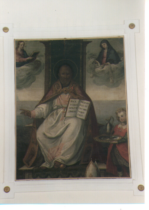 San Nicola di Bari (dipinto) di Hovic Gaspar (sec. XVI)