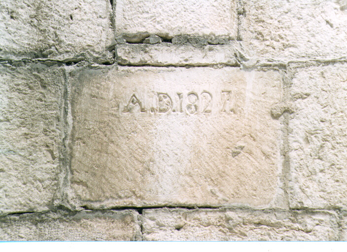 lapide - ambito Italia meridionale (sec. XIX)