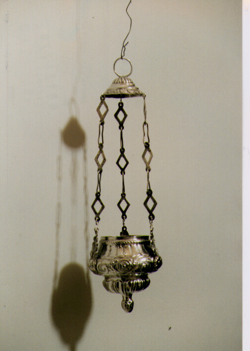 lampada pensile - ambito Italia meridionale (sec. XIX)