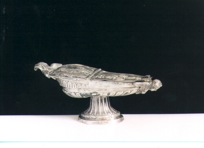 navicella portaincenso - manifattura napoletana (sec. XIX)