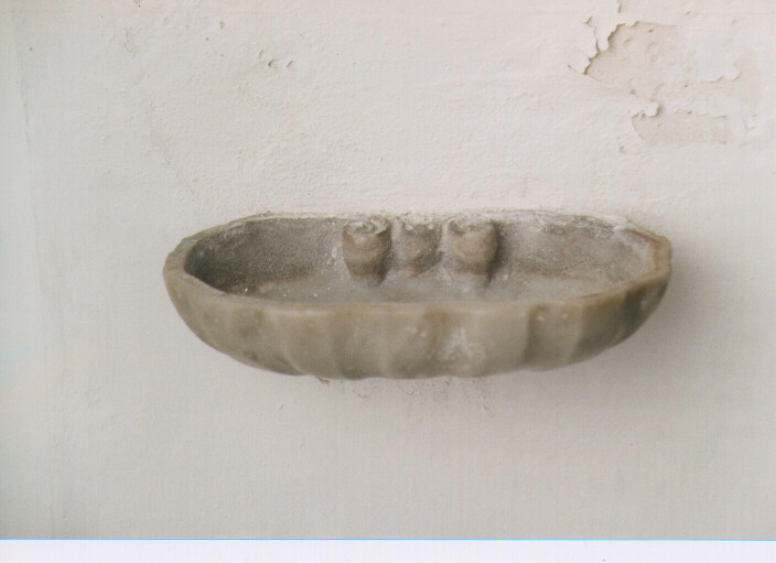 acquasantiera - ambito Italia meridionale (prima metà sec. XVIII)