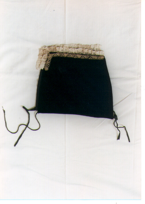 veste da statua, frammento - manifattura Italia meridionale (seconda metà sec. XIX)