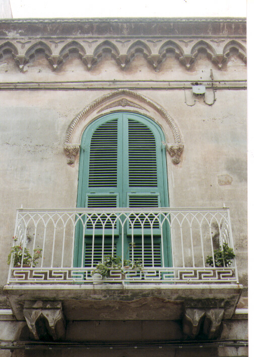 mostra di finestra - ambito Italia meridionale (sec. XIX)