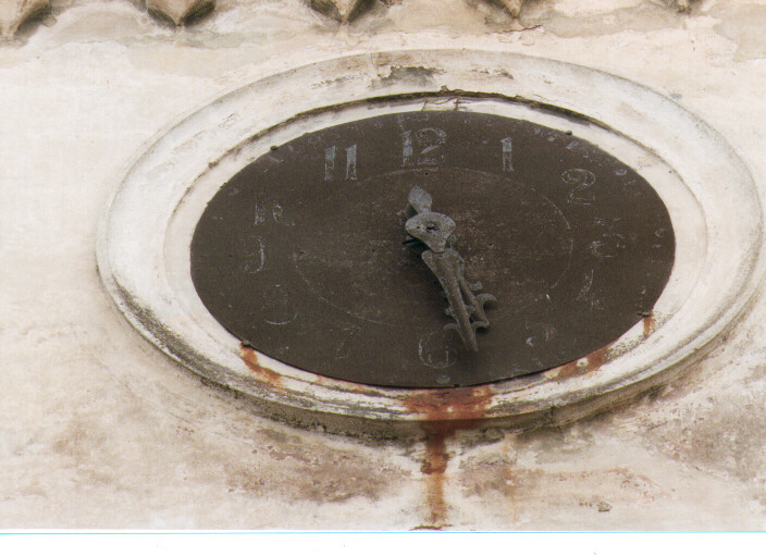 orologio - fisso - ambito Italia meridionale (sec. XIX)