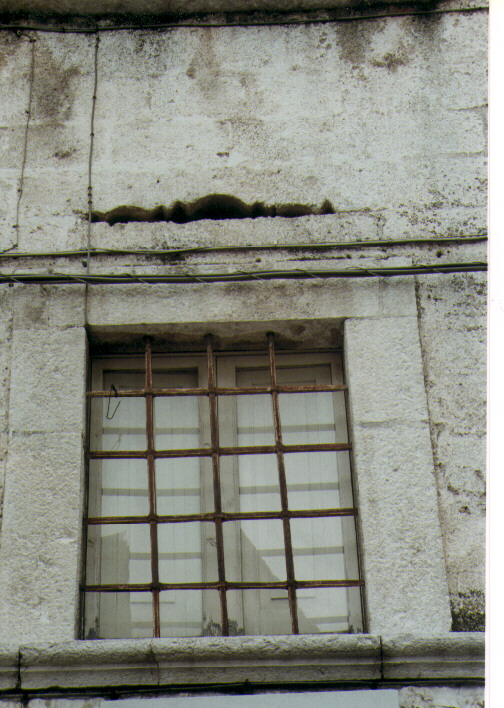 mostra di finestra, serie - ambito Italia meridionale (sec. XVIII)