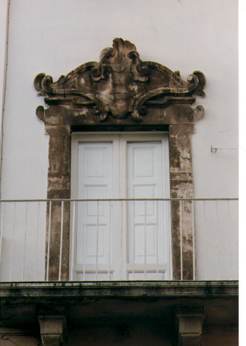 mostra di portafinestra, serie - ambito Italia meridionale (sec. XVIII)