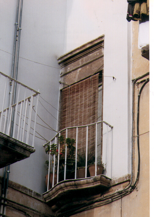 mostra di portafinestra - ambito Italia meridionale (sec. XVIII)