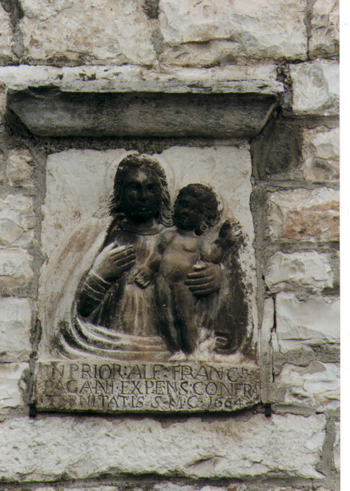 Madonna con Bambino (rilievo) - ambito pugliese (sec. XVII)