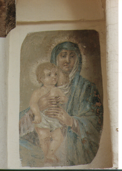 Madonna con Bambino (dipinto) - ambito Italia meridionale (sec. XIX)