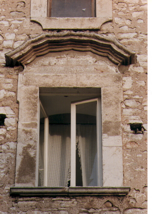 mostra di finestra - ambito Italia meridionale (sec. XVIII)