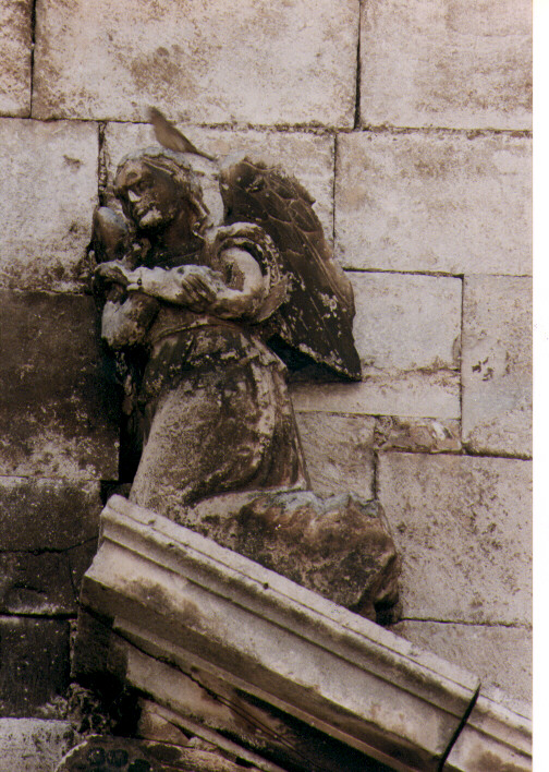 Angelo (statua, serie) - ambito Italia meridionale (sec. XVI)