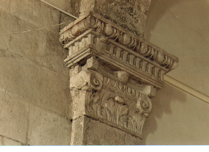 semicapitello, serie - ambito Italia meridionale (seconda metà sec. XVI)