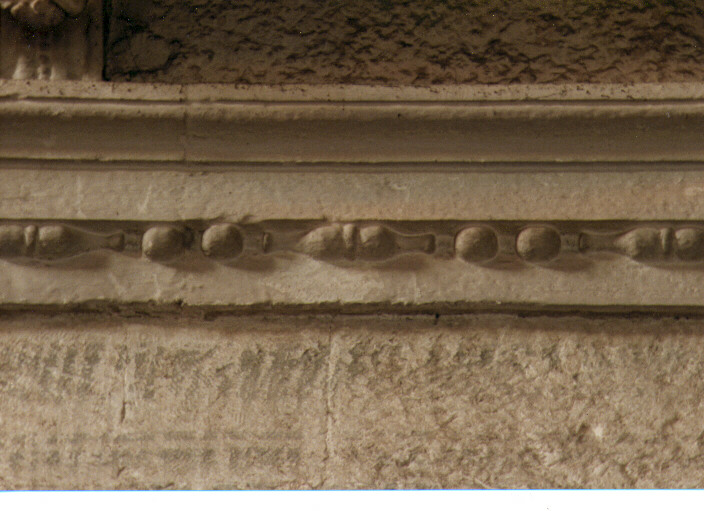 cornice - ambito Italia meridionale (seconda metà sec. XVI)