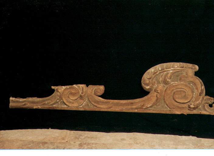 cornice, frammento - ambito Italia meridionale (seconda metà sec. XVIII)