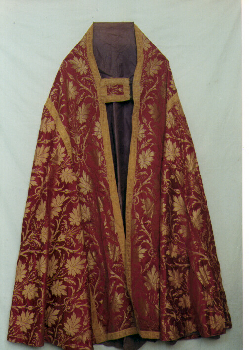 piviale - manifattura italiana (seconda metà sec. XIX)