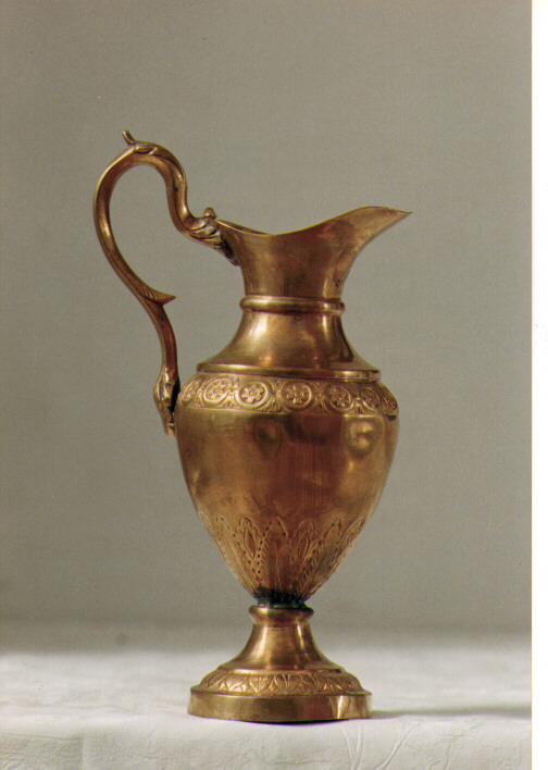 brocca - ambito Italia meridionale (seconda metà sec. XIX)