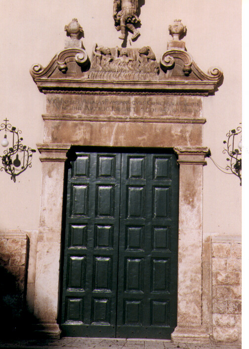 portale maggiore - ambito Italia meridionale (sec. XVII)