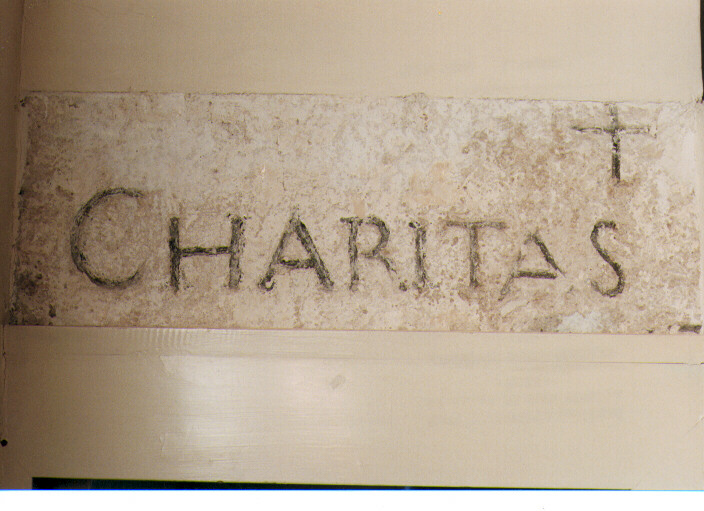 lapide, frammento - ambito Italia meridionale (sec. XIX)