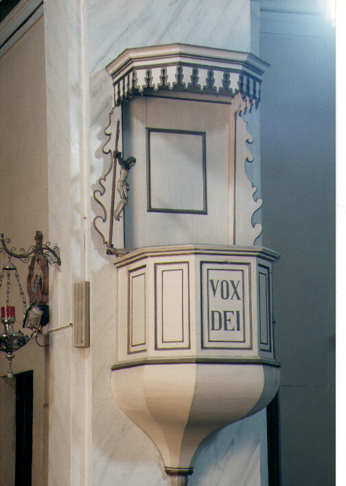 pulpito - ambito Italia meridionale (secc. XVIII/ XIX)