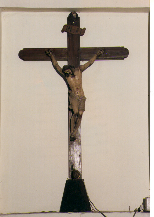 Cristo morto (crocifisso) - ambito Italia meridionale (prima metà sec. XIX)