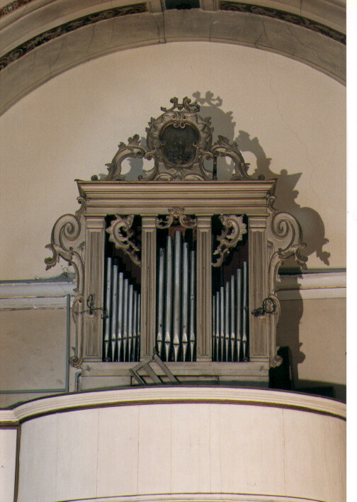 San Rocco (cassa d'organo) - ambito Italia meridionale (secc. XVIII/ XIX)