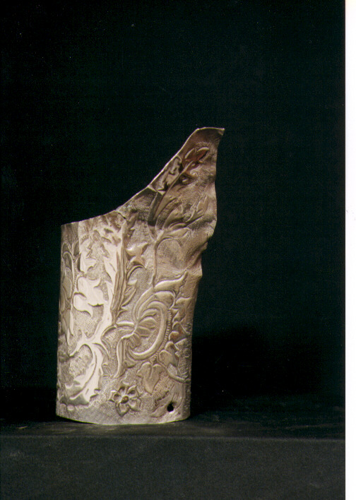 addobbo di immagine sacra, frammento - ambito napoletano (sec. XIX)