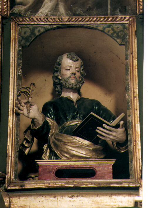 San Pietro (?) (busto) - ambito Italia meridionale (sec. XVII)