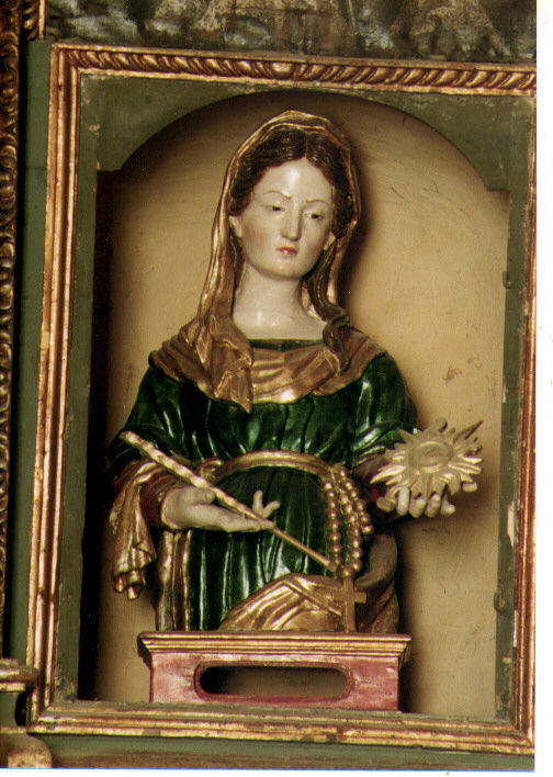 Sant'Irene (busto) - ambito Italia meridionale (sec. XVII)