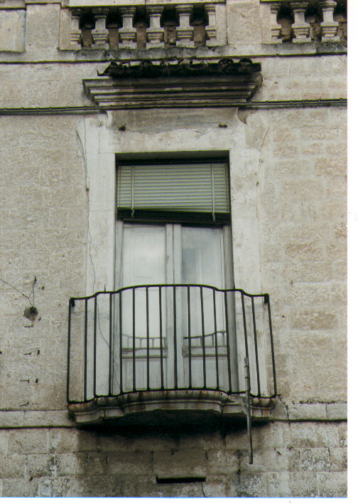 balcone, serie - ambito Italia meridionale (sec. XVIII)