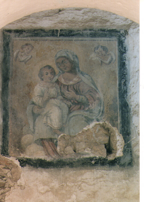 Madonna con Bambino (dipinto) - ambito Italia meridionale (prima metà sec. XVIII)