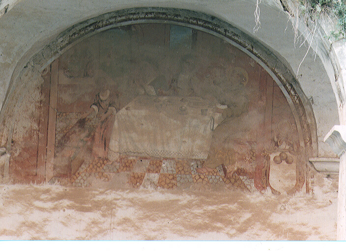 Invito nella casa della signora Settetesori, San Nicola di Bari (dipinto) - ambito Italia meridionale (prima metà sec. XVIII)