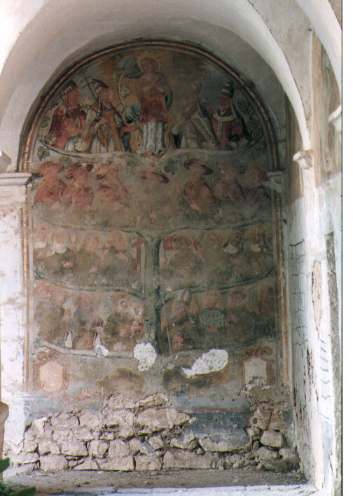 Albero Genealogico dell'Ordine Francescano (dipinto) - ambito Italia meridionale (prima metà sec. XVIII)
