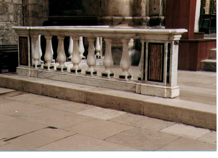 balaustrata - ambito Italia meridionale (seconda metà sec. XVIII)