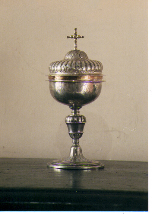 pisside - manifattura napoletana (fine sec. XIX)