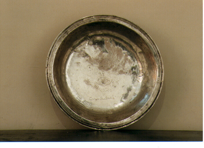 bacile - ambito napoletano (prima metà sec. XVIII)