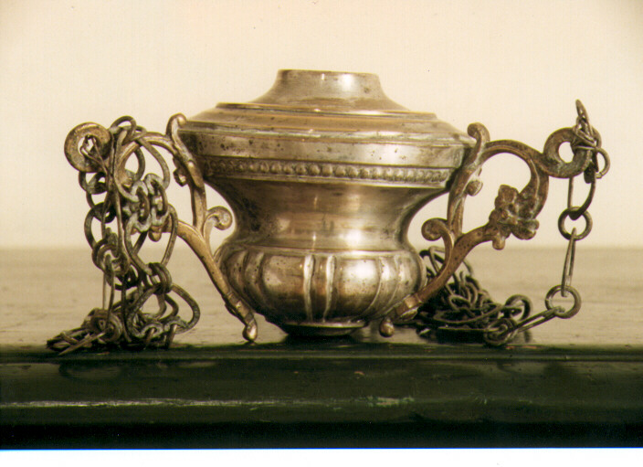 lampada pensile - ambito Italia meridionale (seconda metà sec. XIX)