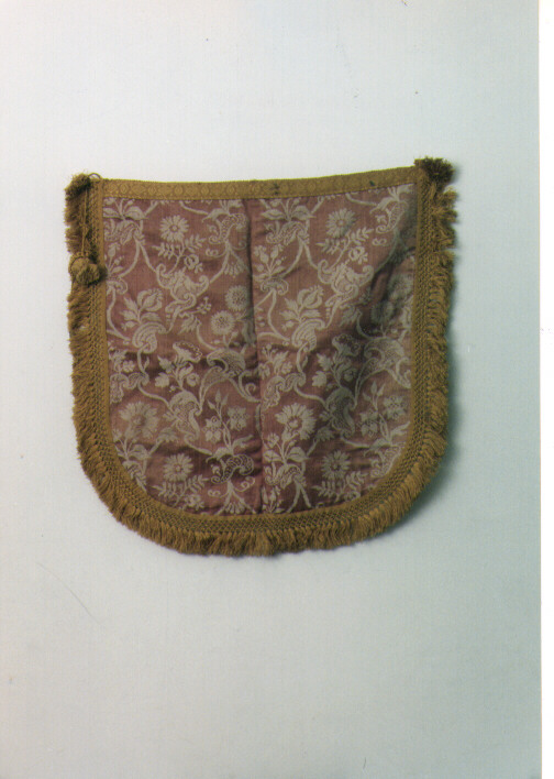 piviale, frammento - ambito italiano (seconda metà sec. XVIII)