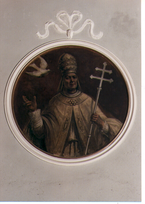 San Gragorio Magno (dipinto) - ambito Italia meridionale (secc. XIX/ XX)