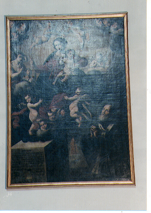 incoronazione di Maria Vergine (dipinto) di Siciliani Bernardino (sec. XVII)