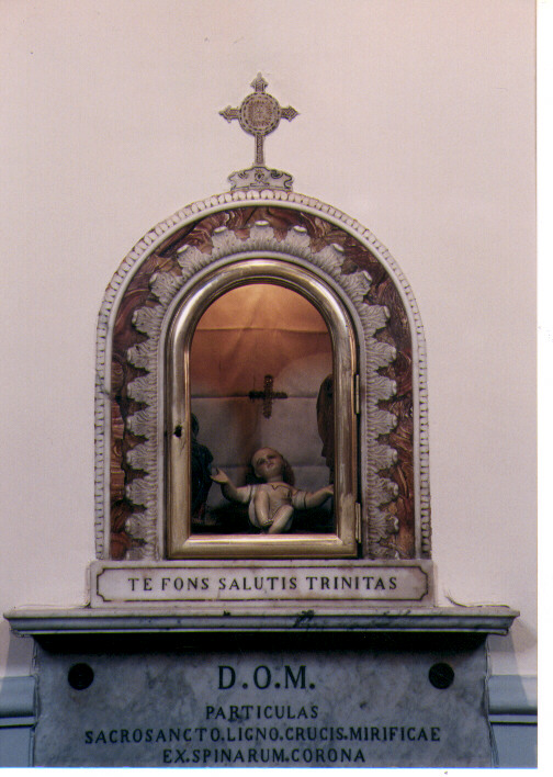 mostra di nicchia - ambito Italia meridionale (ultimo quarto sec. XVIII)