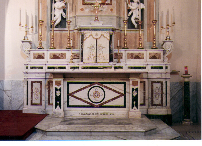altare - ambito Italia meridionale (sec. XIX)