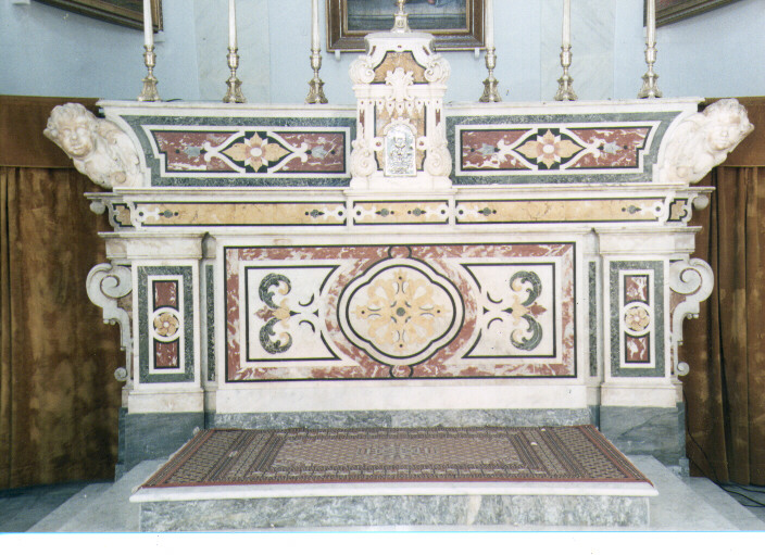 altare maggiore - ambito napoletano (prima metà sec. XX)