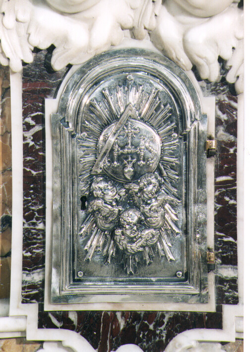 sportello di tabernacolo - manifattura napoletana (sec. XVIII)