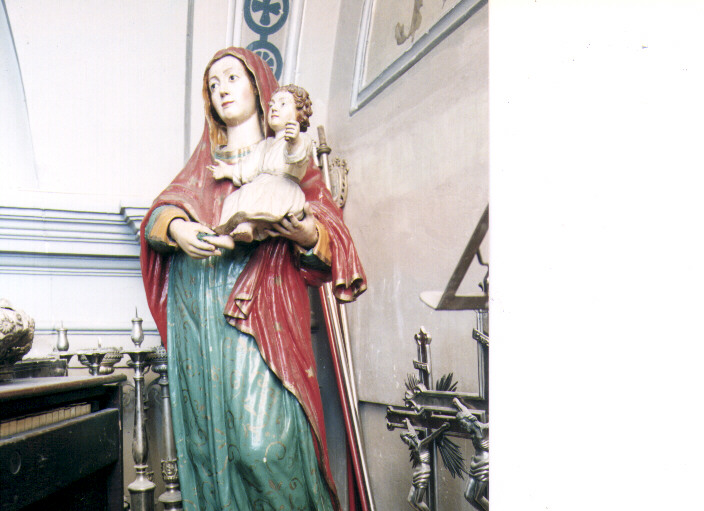 Madonna del Pozzo, Madonna con Bambino (statua) - manifattura Italia meridionale (prima metà sec. XIX)
