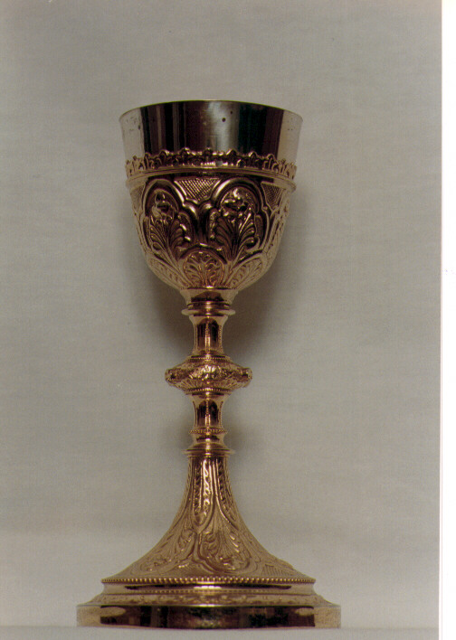 calice - ambito napoletano (metà sec. XIX)