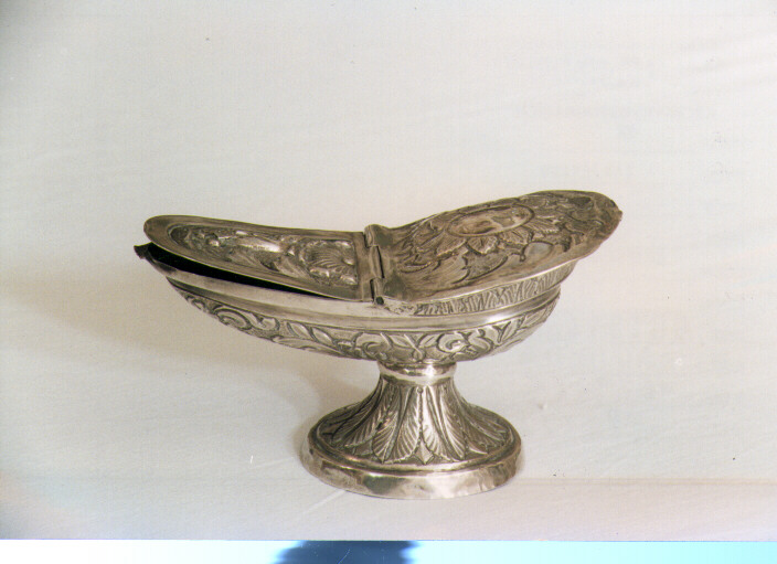 navicella portaincenso - ambito napoletano (metà sec. XIX)